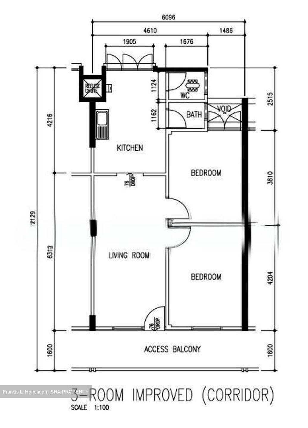 Blk 3 Tanjong Pagar Plaza (Bukit Merah), HDB 3 Rooms #637338531